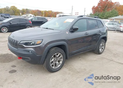 2022 Jeep Cherokee Trailhawk 4X4 z USA, uszkodzony, nr VIN 1C4PJMBXXND500647